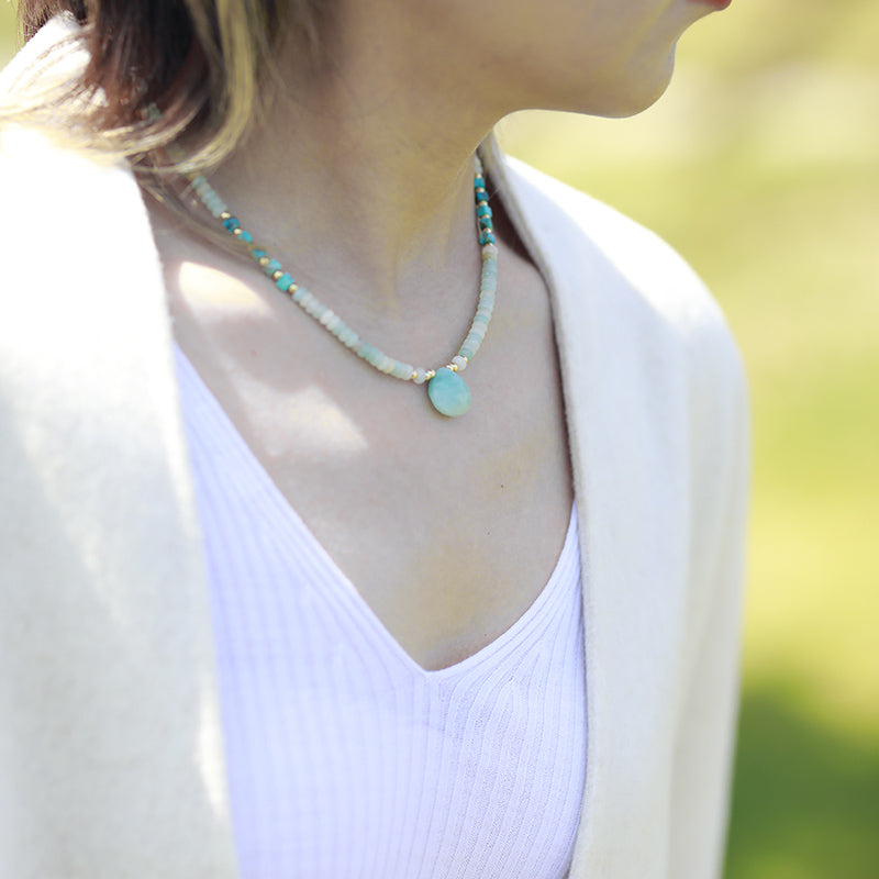 Healing Amazonite Necklace