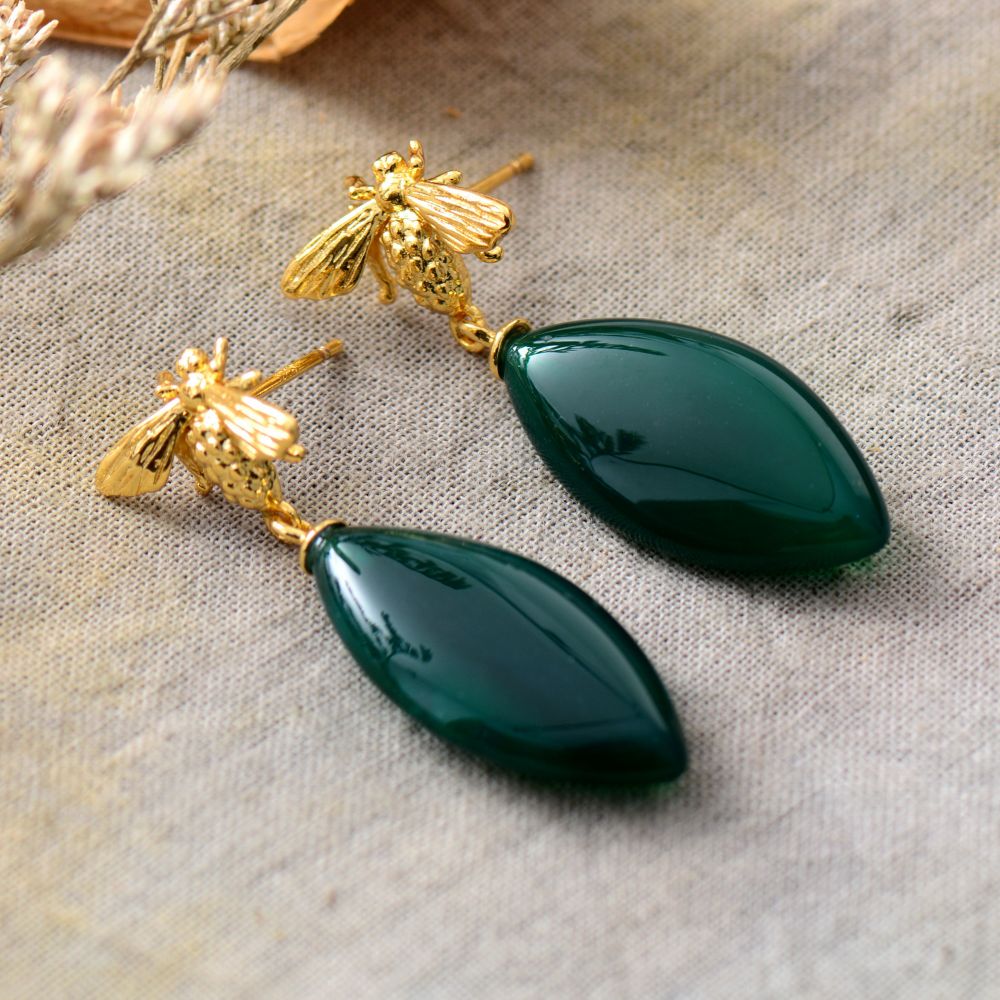 Cute Bee Dangling Earring