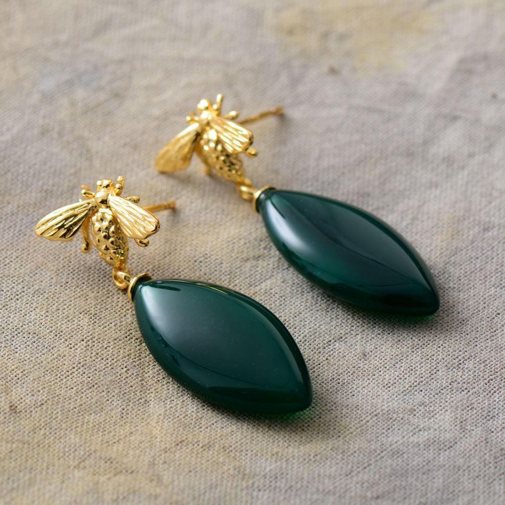 Cute Bee Dangling Earring