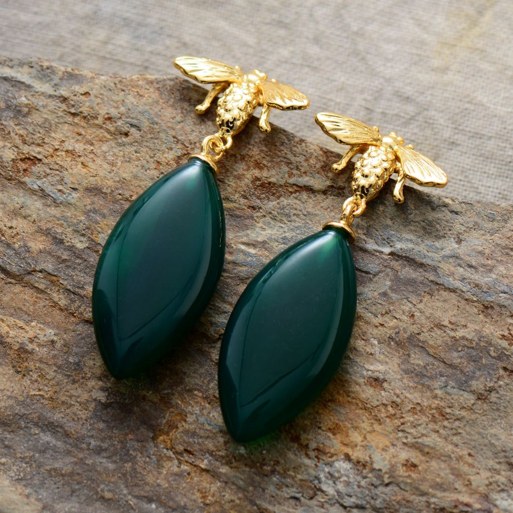 Cute Bee Dangling Earring