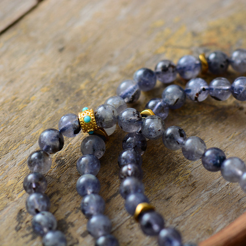 Musegem | zircon bead quartz healing crystal yoga jewelry