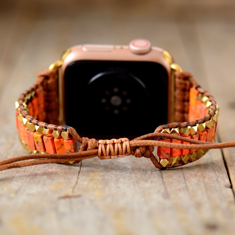 Multi-color Jasper Apple Watch Strap