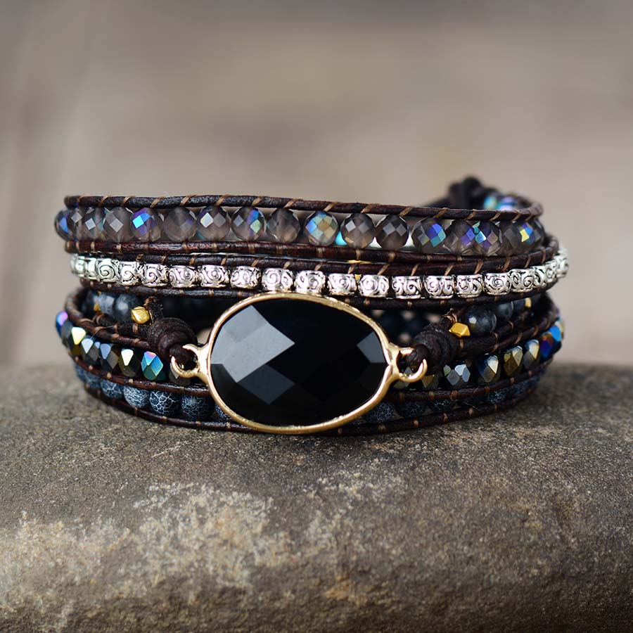 Black Agate Bracelet
